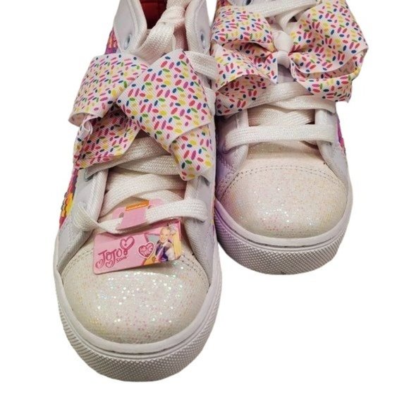 JoJo Siwa Shoes JoJo Siwa High Top Shoes Sequence Shoes Childrens Shoes - Picture 5 of 10